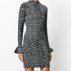 SOLD. Michael Kors Leopard Knit Dress